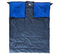 Trespass Catnap 3 Season Double Sleeping Bag Camping Travel 180cm x 140cm