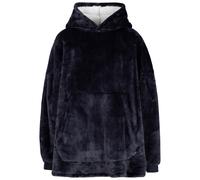 (EACH, Navy) Trespass Unisex Oversized Fleece Hoodie Cosiness