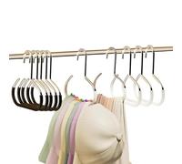 EACHPT Hat Rack,Hat Organizer for Baseball Caps,10PCS Metal Hat Holder for Closet,Hat Hangers Baseball Cap Holder Hat Storage,Slip-Resistant Hat Hangers for Closet Storage