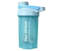 EACHPT Protein Shaker Bottle,Shaker for Protein Shakes 600ml Plastic Shaker Bottle with Whisk Balls,Free BPA &Leakproof, Odourless Small Shaker Bottle & Easy to Grip, AM02808113EA