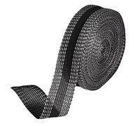 EACHPT Wonder Web 10M Hemming Tape for Trousers,Wonder Web Iron on Extra Strong,Convenient and Simple to Use, Hem Tape iron on for Trousers, Pants, Clothes, Fabrics (Black, 2.4CM Wide)