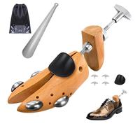 eachway Premium Professional Wooden Shoe Stretcher for Men & Women,4-Way Shoe Widener Stretcher Expands Length & Width, L for Men (Size 12-14)1pcs, L for Men (Size 12-14)1pcs