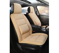 EACTEL Car Seat Cover for Ford Focus III Hatchback 2010-2014,Leather seat Backrest Cushion Pads Protector Protection Interior Accessories,White-