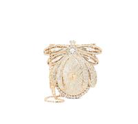 'Eaden' Clutch Dune London Gold One Size
