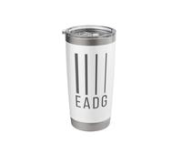 EADG Strings Bass Guitar Player - Perfect for Bassist Stainless Steel Insulated Tumbler