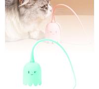 Eadwe Indoor Cat Toys, Most High-Tech Electric Cat Toy, Interactive Cat Toy Cat Wand Toy for Indoor Cats, Rechargeable Automatic Cat Interactive Toy for Bored Indoor Adult Cats (Green)