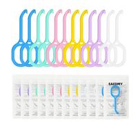 EAEDMY 12PCS Individually Packaged Aligner Removal Tool for Invisible Removable Braces Retainers and Dentures, Convenient and Clean Personal Orthodontic Solution Accessories (12pcs)