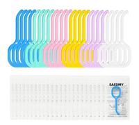 EAEDMY 24PCS Clear Aligner Removal Tool for Invisible Removable Braces Retainers and Dentures, Dental Grade Personal Orthodontic Solution Accessories (24pcs)