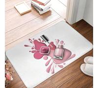 EAEQKOUC 3d Custom Fashion Nail Polish Cosmetics Doormat Mat Anti-Slip Manicurist Bathroom Kitchen Living Room Rug Carpet -50x80cm