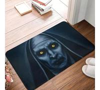 EAEQKOUC 3D Custom The Conjuring Sister Valak Doormat Anti-Slip Bath Kitchen Mat Bedroom Balcony Floor Door Entrance Carpet Rug-40x60cm