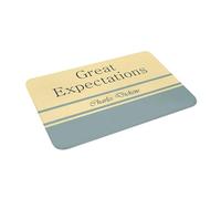 EAEQKOUC 3D Great Expectations Retro Book Cover Anti-slip Doormat Floor Mat Rug for Kitchen Entrance Home Living room Footpad Mats-50x80cm