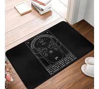 EAEQKOUC 3d Speak Friend And Enter Door Floor Bath Kitchen Mats Anti-Slip Indoor Doormat Living Room Entrance Carpet Rug-50x80cm