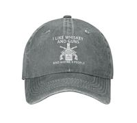 EAEQKOUC Baseball Cap Baseball Hat I Like Whiskey and and Maybe 3 People Fashionable Cap Ocean Headwear Uni Outdoor Summer Gift