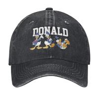 EAEQKOUC Baseball Cap Washed Donald Duck Cartoon Trucker Hat Spring Men Sun Protection Snapback Cap Gift