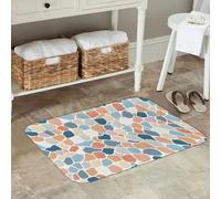 EAEQKOUC Chic Animal Print Bath Mat - Lightweight, Machine Washable Polyester Area Rug for Living Room, Balcony and Home Decor 3D-40x60cm