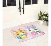 EAEQKOUC Door Mat 3D Yo-Kai Watch Cartoon Game Non-slip Floor Mat Carpet Rug for Kitchen Entrance Home Bathroom Living room Footpad Mats Christmas decorations