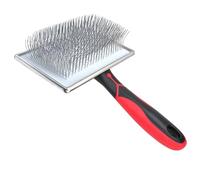 EAFBAO Slicker Brush for Medium and Long Haired Dogs&Cats - Extra Long Pins Go Deep Into The Undercoat, Removes Loose Fur and Tangles, Dog Brush for Goldendoodles and Doodles