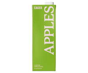 Eager Drinks - cloudy Pressed Apple Juice - 1L