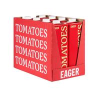 Eager Tomato Juice 100% Pressed, Refreshing Fruit Drink, NFC Not From Concentrate, 1 Litre (Pack of 8)