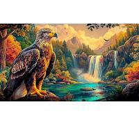 eagle 1000 Pieces Recycled Paper Puzzle - Great Gift Idea Challenging Home Activity for Adults 38x52/1000pcs