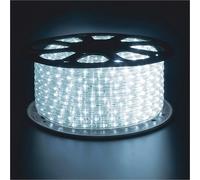 Eagle 13mm 230V LED Rope Light Flexible PVC Tube, Cut Every 1M, Pro Use, 2M Power Cable, Connector Kit, Splice & End Cap Ideal for Decorative Festive Christmas Lighting 45m Cool White