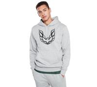 Eagle 1977 Trans Am Firebird Hoodie Car Logo Smokey Bandit (UK, Alpha, XL, Regular, Regular, Grey)