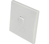 EAGLE 2 Way Single Gang Light Switch Curved Edge