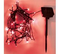 Eagle 500Led Solar String Light Red Eagle Red