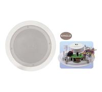 Eagle 6.5" 100V Line Ceiling Speaker in White Eagle White