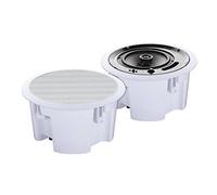 Eagle 6.5" 2 Way Moisture Resistant Dual Cone Ceiling Speaker (30 W) White