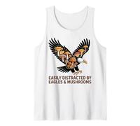 Eagle Adult Mens Mushrooms America Funny Eagles Kids Eagles Tank Top