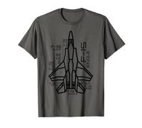Eagle airplane F-15 Jet Fighter souvenir and Fighter jet T-Shirt