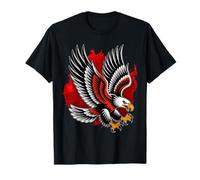 Eagle American Traditional Tattoo Ink Old School Flash Inked T-Shirt