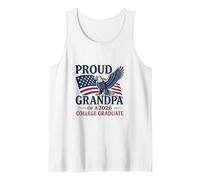 Eagle and Flag Academic Success Theme Tank Top