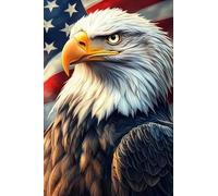 Eagle and Stars Puzzle for Adults Educational Intellectual Jigsaw Puzzle,Patriotic Fantasy Puzzles for Adults Fun Game_1000pcs