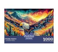 Eagle Astounding 1000-Piece Jigsaw Puzzles for Adults A Grand Collection of Impossible, Hard, Difficult Challenging Puzzle Educational Games for All - A Daunting Yet Rewarding Pursuit for Adult
