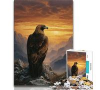 Eagle at Sunset 1000 Piece Jigsaw Puzzle for Adults Teens,Challenging Game Gifts for Is Ideal As A Gift for The Whole Family (50x75cm)