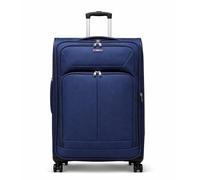 Eagle bags international Rolling Travel Suitcase with Spinner Wheels, Expandable Softside Luggage with Telescopic Handle, Lightweight Durable Carry-On/Checked (Navy, X Large)