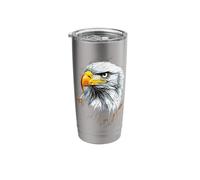 Eagle Bald Eagles Wild White-Tailed Eagle Stainless Steel Insulated Tumbler