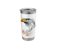 Eagle Bald Eagles Wild White-Tailed Eagle Stainless Steel Insulated Tumbler