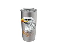 Eagle Bald Eagles Wild White-Tailed Eagle Stainless Steel Insulated Tumbler