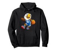 Eagle Basketball Mascot Jersey 26 Sports Graphic Art Pullover Hoodie