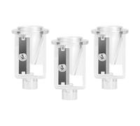 Eagle Battery-Operated Pencil Sharpener Replacement Blades Set - 3 Pcs Carbon Steel Extra Blades for EG-5161 - Long-Lasting Durable Sharpening Tools for Office School Art Projects (Large)