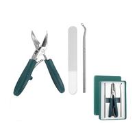 Eagle Beak Nail Clippers,Eagle Beak Beveled Nail Clippers,Wide Opening Heavy Duty Toe Nail Clipper,Ergonomic Ultra Sharp Nails File Cutter,Staineless Steel Ingrown Toenail Tool Kit for Thick Nails (B)