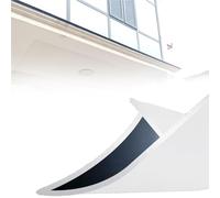 Eagle-Beak Water Deflector, Decorative Drip Edge Architectural Trim 1 2 3 4 5 6 7 8 9 10 12 14 16 18 20 Pcs, Drip Edge for Roof Eaves and Facade Lines, Cuttable(A-5PCS)