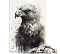 Eagle Beauty Watercolor Puzzle for Adults And Teenagers 1000 Pieces Paper Puzzles for Adults Puzzles for Teenagers Age 12 Years Up 1000pcs (75x50cm)