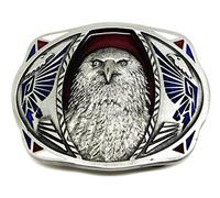 Eagle Belt Buckle American Western Themed Eagle Portrait Design Authentic C & J Buckles