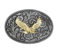 Eagle Belt Buckle for Men, Floral Flower Eagle Belt Buckle, Vintage Hawk Belts Buckle, Soaring Eagle Oval Filigree Belt Buckles, Norse Viking Eagle belt buckle, Punk Rock Western Cowboy belts buckles