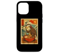 Eagle Bird Gaming Ramen Japanese Ukiyo-e Great Wave Retro Case for iPhone 12/12 Pro