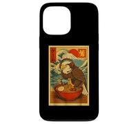 Eagle Bird Gaming Ramen Japanese Ukiyo-e Great Wave Retro Case for iPhone 13 Pro Max